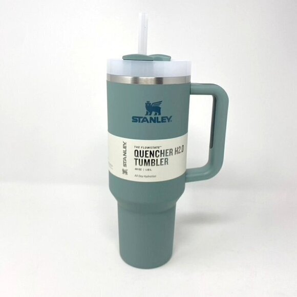 Stanley The Quencher H2.0 FlowState™ Tumbler Soft Matte 40 OZ Shale - Picture 2 of 6